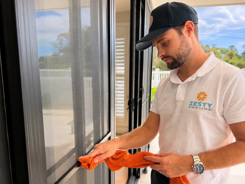 Fly screen cleaning Gold Coast