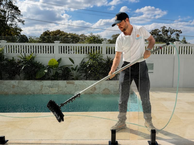 Pool fence cleaning Gold Coast