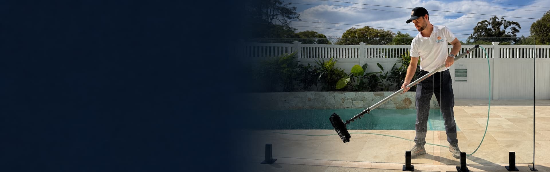 Pool fence and balustrade cleaning Gold Coast